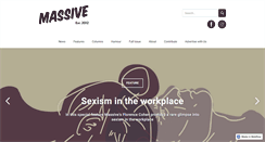 Desktop Screenshot of massivemagazine.org.nz